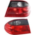 thumbnail image 1 of For 2000-2002 Mercedes-Benz E320 Pair Rear Tail Lights Driver and Passenger Side UnitSedan | Avantgarde | outer MB2800109 MB2801109 | 210 820 8364 210 820 8464, 1 of 4