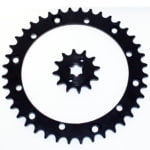 2000-2002 Yamaha YFS 200 Blaster 12 Tooth Front and 40 Tooth Rear Black Sprocket