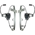 thumbnail image 1 of 2000-2004 For Jeep For Grand For Cherokee Window Regulator Set Front Driver And Passenger Side Electric With Motor, 1 of 12