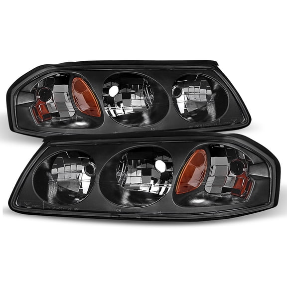 2000-2005 Chevy Impala Headlights Replacement 00-05 Headlamps Pair Left+Right