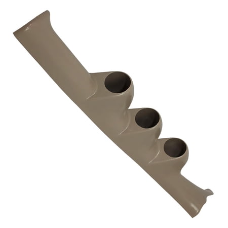 GlowShift | Tan Triple Gauge Pillar Pod for 2000-2005 Dodge Neon & SRT-4