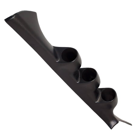GlowShift | Black Triple Pillar Gauge Pod for 2000-2005 Mitsubishi Eclipse