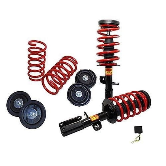 2000-2006 BMW-Compatible X5 4 Wheel Air Suspension Conversion/Delete Kit With Suspension Warning Light Module (BB14FBM)