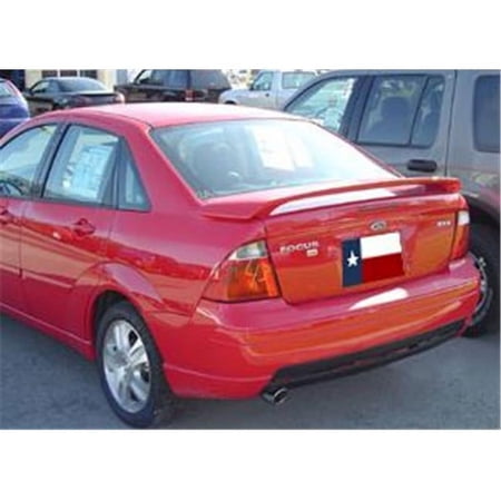 2000-2007 Ford Focus 4DR Factory Post No Light Spoiler, Painted