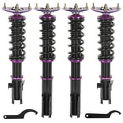 SPEEDWOW Coilover Shocks Kits for 2000-2007 Subaru Impreza WRX Sti, 24 Levels Damper Adjustable Coilovers Suspension Struts Kit,Twin-Tube Lowering Kit