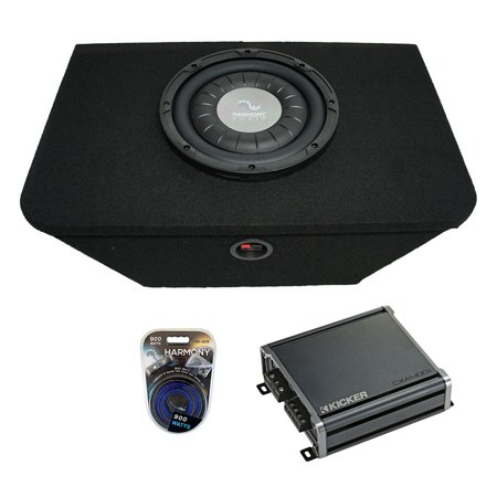 2000-2009 Honda S2000 Custom Fit Harmony F124 Single 12" Sub Box & CXA400.1 Amp