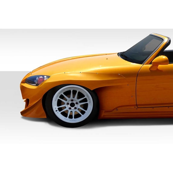 2000-2009 Honda S2000 Duraflex TKO RBS Wide Body Front Fenders - 2 Piece (S)