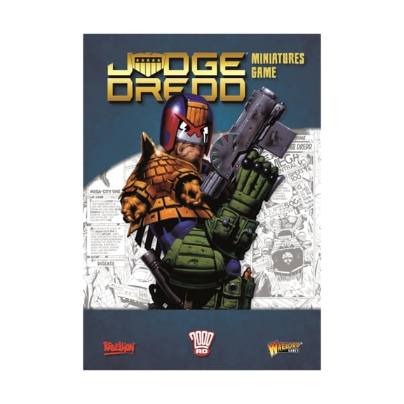 2000 AD Judge Dredd Miniatures Game Rulebook