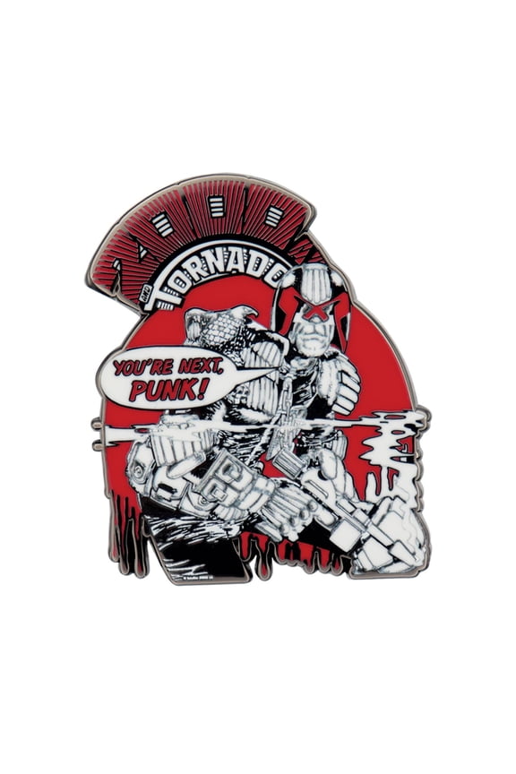 2000 AD Judge Dredd "You're Next Punk" Limited Edition Enamel Pin