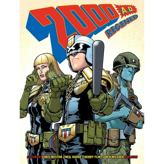 2000 AD Regened: 2000 AD Regened Volume 1 (Series #1) (Paperback)