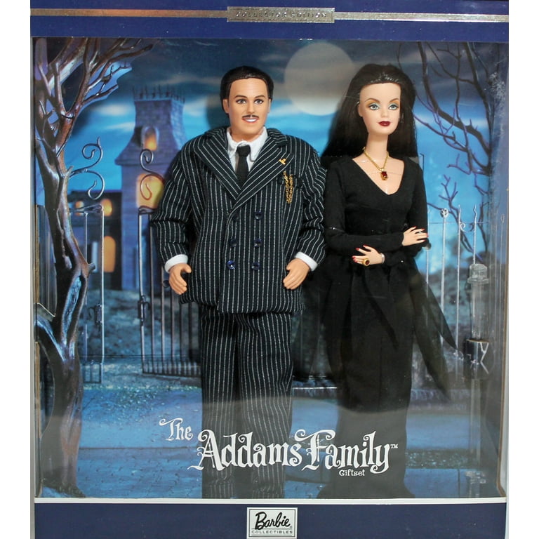 The addams cheap family dolls