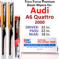 thumbnail image 1 of 2000 Audi A6 Quattro Performance Beam Wipers (Set of 3) w/Rear Wiper, 1 of 3