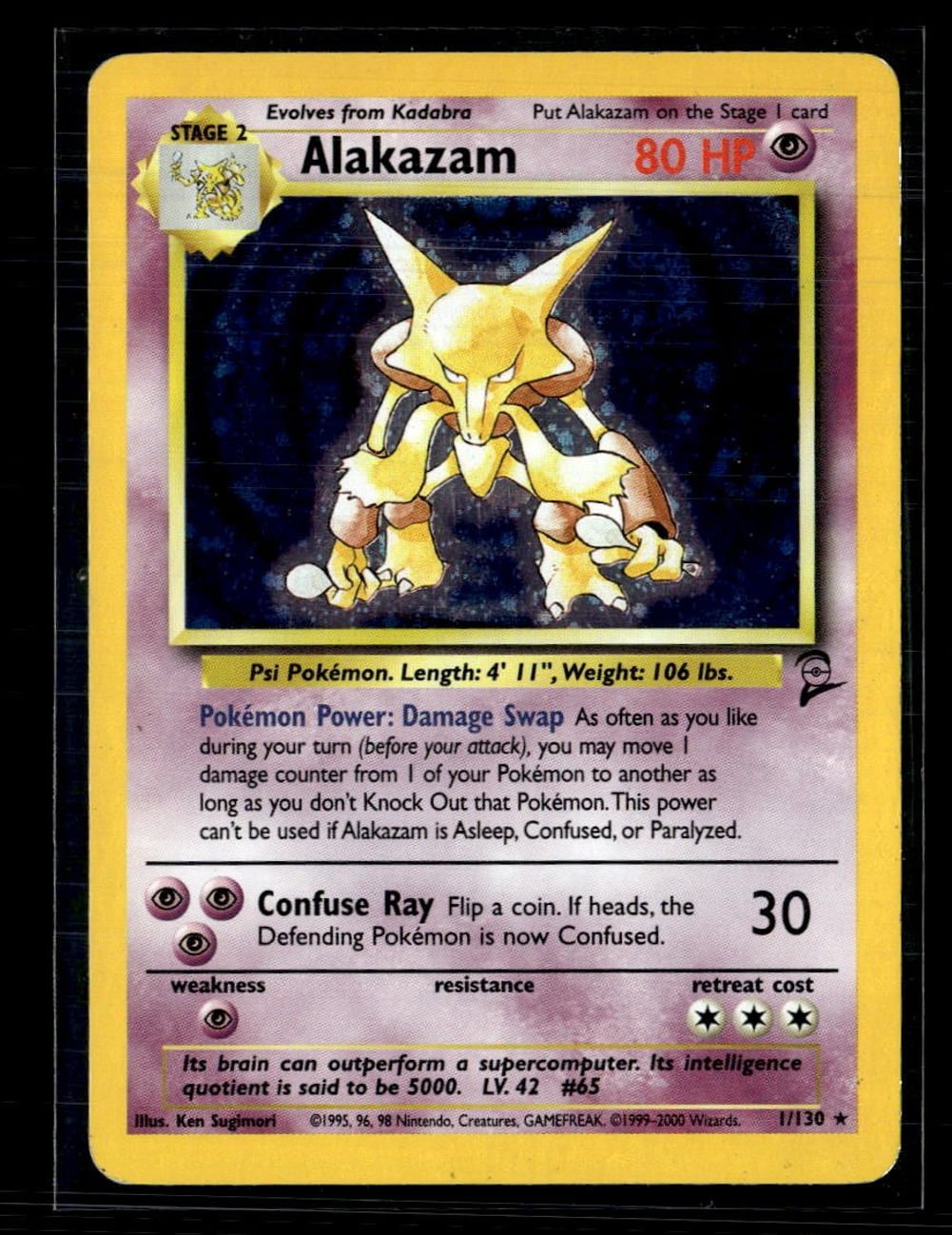 alakazam pokemon card 1 130 Shop Toys Collection end display Pokémon TCG Japan: Incandescent Arcana