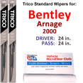 thumbnail image 1 of 2000 Bentley Arnage Wiper Blades (Set of 2), 1 of 3
