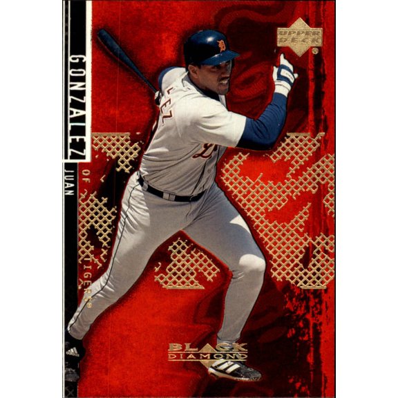 2000 Black Diamond Rookie Edition #29 Juan Gonzalez MLB Baseball Trading Card