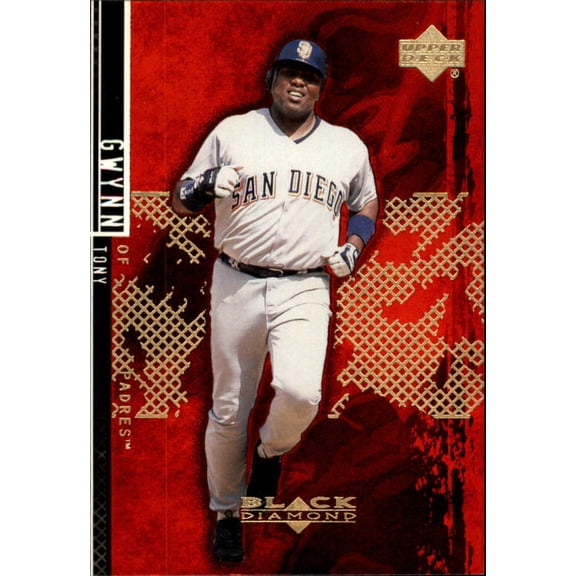 2000 Black Diamond Rookie Edition #76 Tony Gwynn MLB Baseball Trading Card