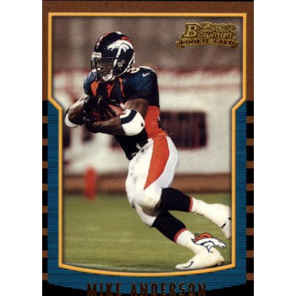 2000 Bowman #220 Mike Anderson RC NFL Football Trading Card