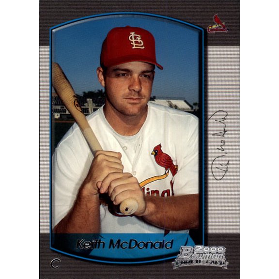 2000 Bowman Draft #72 Keith McDonald RC MLB Baseball Trading Card