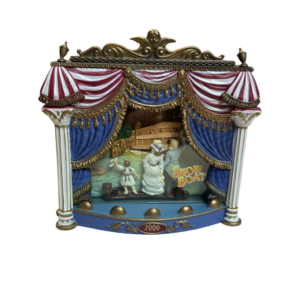 2000 Broadway Show Boat (Boat) Carlton Cards Christmas Tree Ornament CXOR-090C