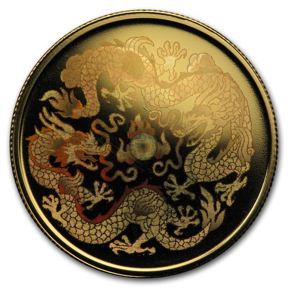 2000 Canada Gold $150 Dragon (Hologram)