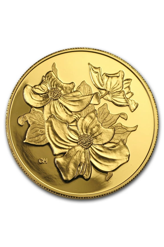 2000 Canada Gold $350 Pacific Dogwood .99999 Proof (Coin Only)