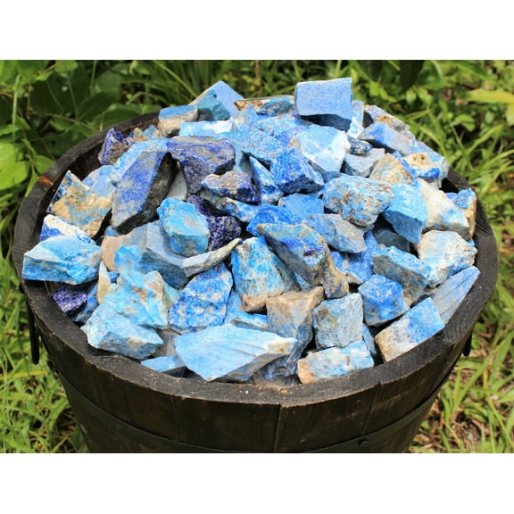 2000 Carat Bulk Lot Natural Rough Lapis, Raw Crystal Gemstone Specimen 400 Grams