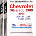 thumbnail image 1 of 2000 Chevrolet Silverado 1500 Wiper Blades (Set of 2), 1 of 3