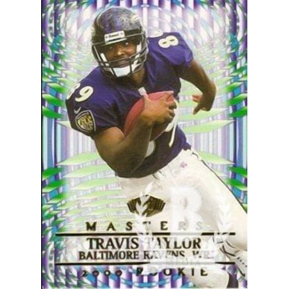 2000 Collector's Edge Masters #204 Travis Taylor RC /1000 NFL Football Trading Card