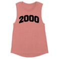 thumbnail image 1 of 2000 College Style Women's Muscle Tank 2X-Large Desert Pink, 1 of 5