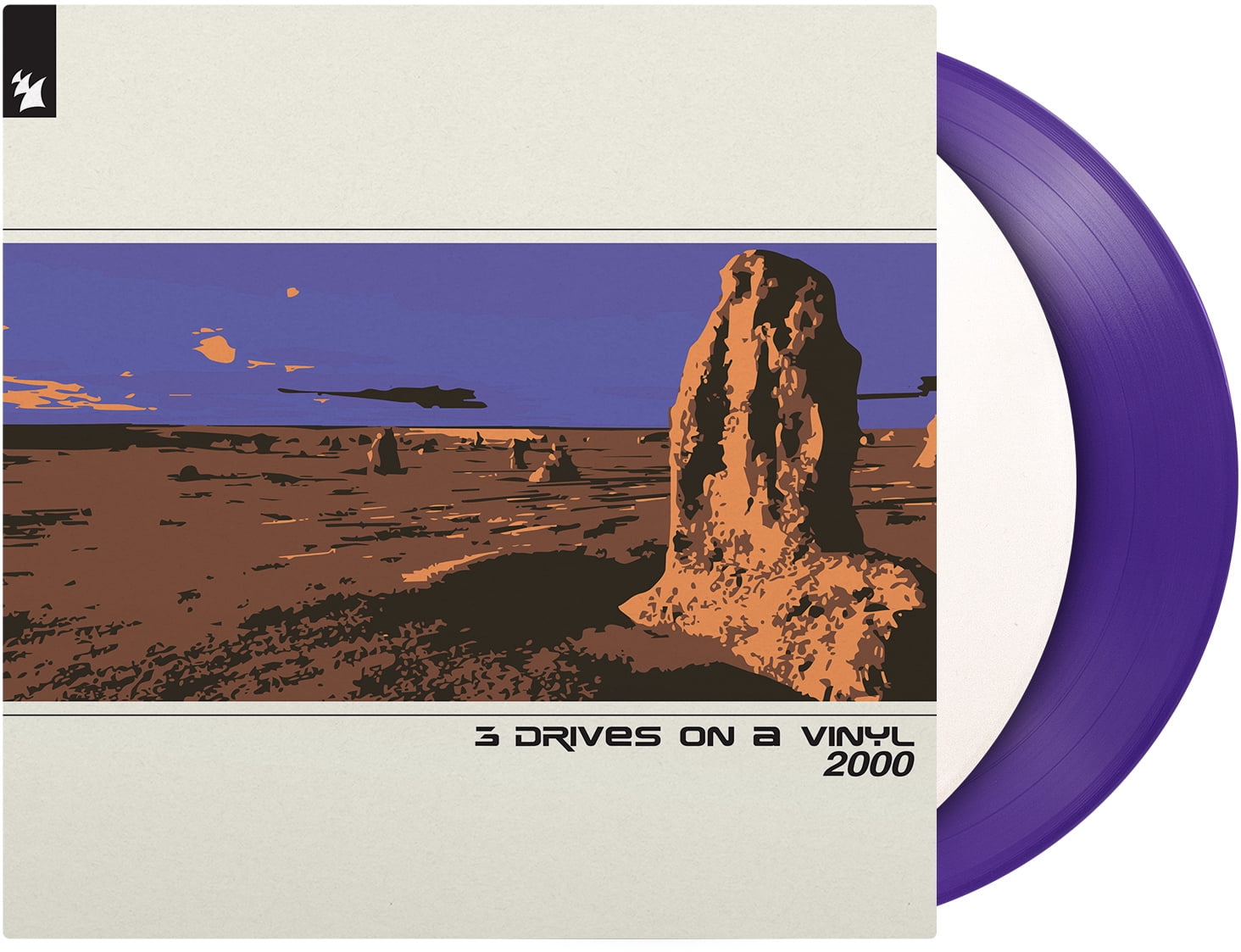 Three Drives on a Vinyl - 2000 - Limited 180-Gram Ivory & Purple Colored Vinyl - Music & Performance
