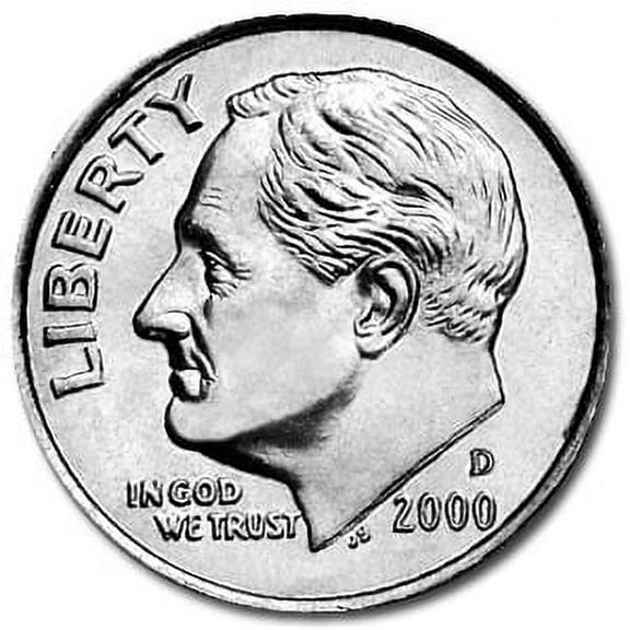 2000-D Roosevelt Dime BU