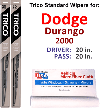 2000 Dodge Durango Wiper Blades (Set of 2)