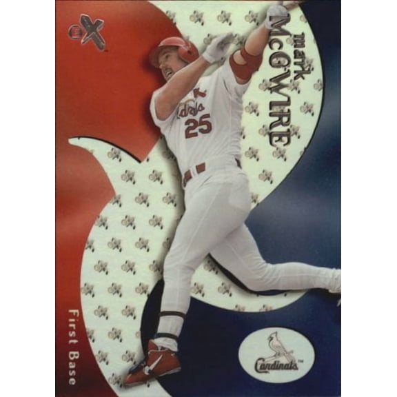 2000 E-X #13 Mark McGwire MLB Baseball Trading Card