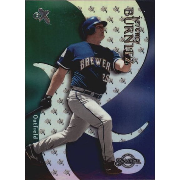 2000 E-X #45 Jeromy Burnitz MLB Baseball Trading Card