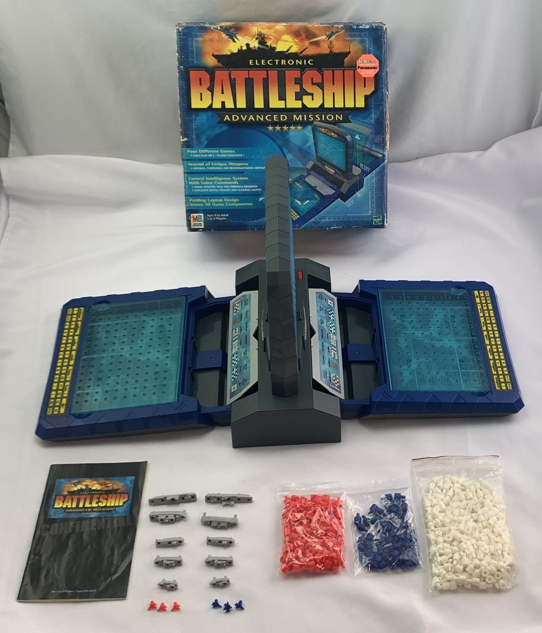 2000 Electronic Talking Battleship Game by Milton Bradley Complete