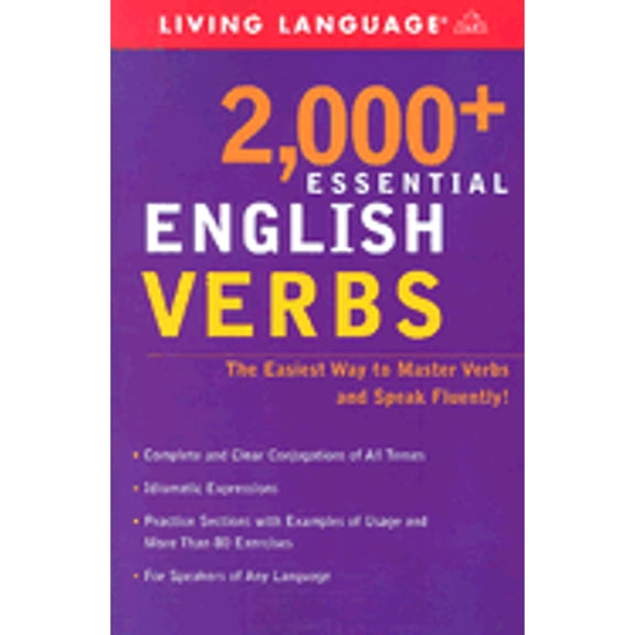Pre-Owned 2000+ Essential English Verbs (ESL) (Paperback) 1400023122 9781400023127