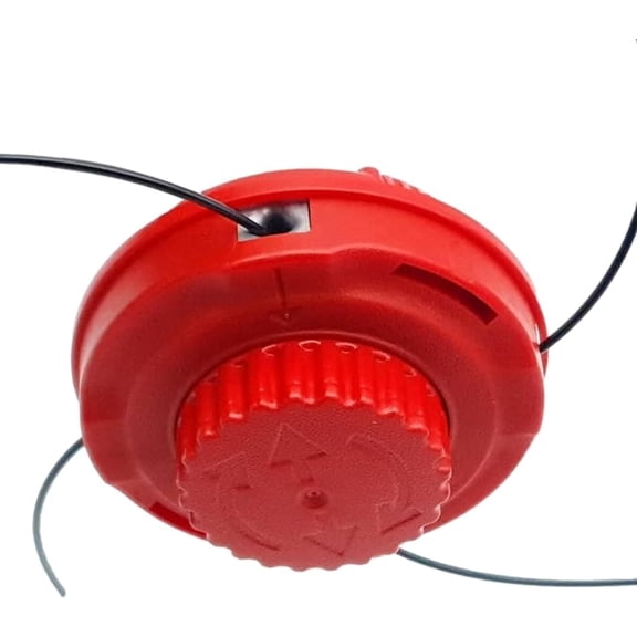 2000 Fast Feed String Trimmer Head - Bump Feed Eater Head, Loads Fast and Holds More Line, Compatible with Echo, , & Other M10 x 1.25 mm Thread Straight Shaft Trimmer