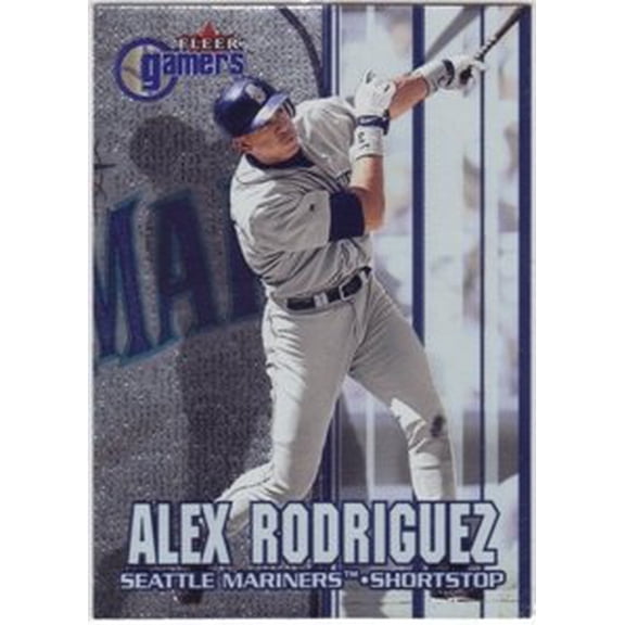 2000 Fleer Gamers #3 Alex Rodriguez MLB Baseball Trading Card