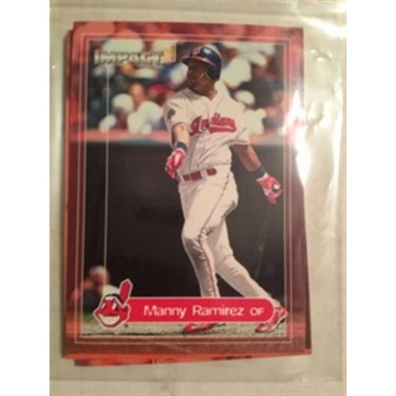 2000 Fleer Impact Cleveland Indians Team Set 8 Cards NM-MT