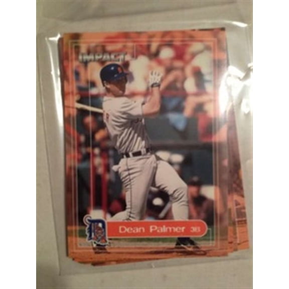 2000 Fleer Impact Detroit Tigers Team Set 7 Cards NM-MT