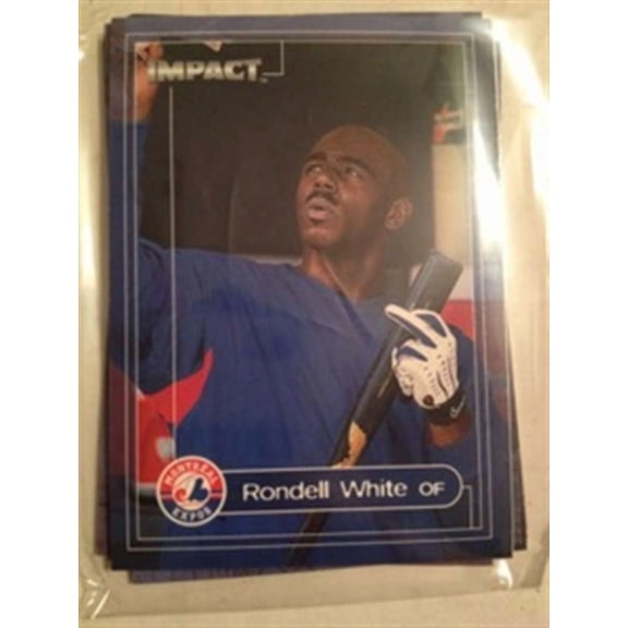2000 Fleer Impact Montreal Expos Team Set 8 Cards NM-MT