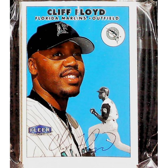 2000 Fleer Tradition Glossy Florida Marlins Team Set from factory NM-MT