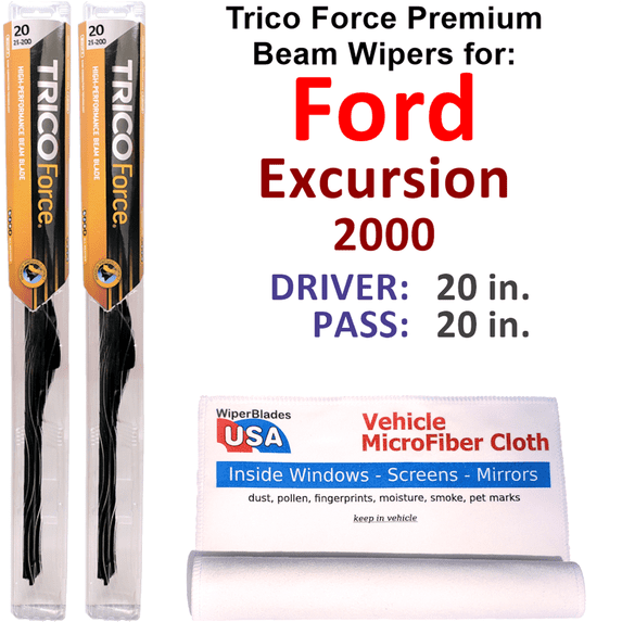 2000 Ford Excursion Performance Beam Wipers (Set of 2)