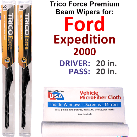 2000 Ford Expedition Performance Beam Wipers (Set of 2)