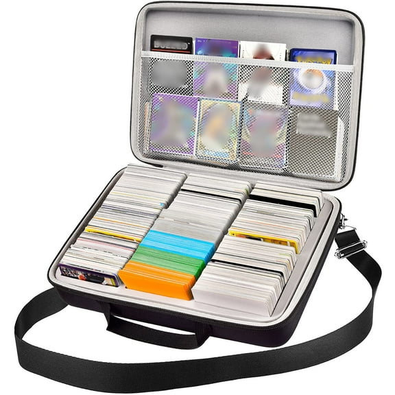 2000+ Game Cards Organizer Case, Cards Display Gathering Board Game Cards & Expansions,Grey-Box Only