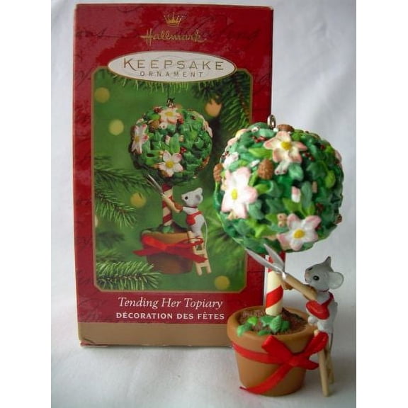Hallmark Ornament: 2000 Tending Her Topiary | QX8004