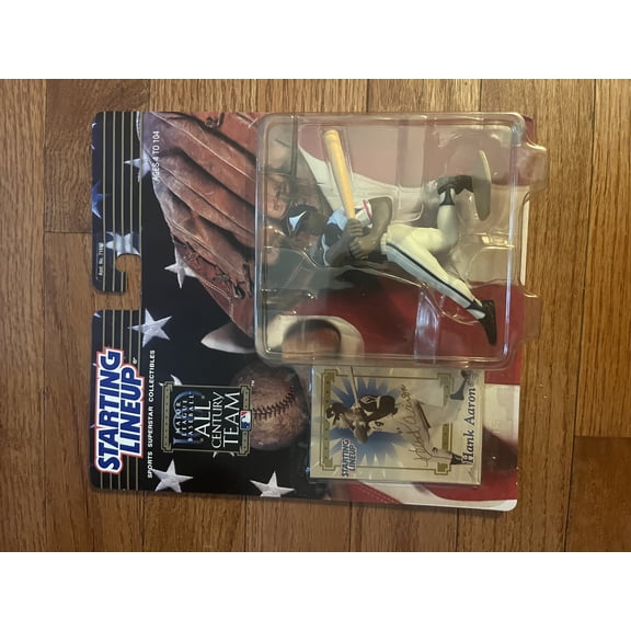 2000 Hank Aaron Starting Lineup All Century Figure