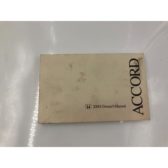 2000 Honda Accord Owners Manual J03B41004