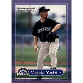 2000 Impact #75 Masato Yoshii MLB Baseball Trading Card