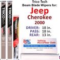 thumbnail image 1 of 2000 Jeep Cherokee Beam Blade Wipers (Set of 3) w/Rear Wiper, 1 of 3